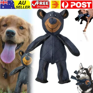 2025 Unbreaka-Bear Mighty Bear Pet Toy Indestructible Tough Dog Toys Squeaky AU - Picture 1 of 10