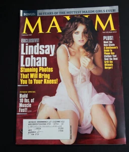 MAXIM Magazine LINDSAY LOHAN Sept 2007 Jessica Alba ISSUE 117 EXCELLENT - Bild 1 von 1