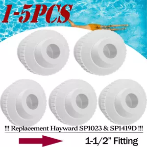 1-5Pack de accesorios de retorno para piscinas con rosca 3/4" x 1-1/2" para spa - Picture 1 of 18