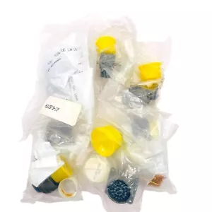 6 pack Assorted Circular Connector with Contact Pins ITT Cannon and Amphenol - Picture 1 of 7