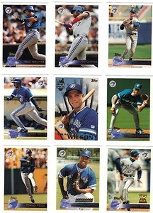 Juego de equipo Topps Toronto Blue Jays 1996 Roberto Alomar Joe Carter Paul Molitor 15 - Imagen 1 de 1