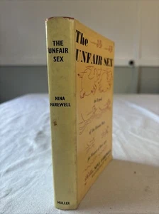 The Unfair Sex - Nina Farewell - Rare Vintage 1956 Hc/Dj - Male v Female Humor s - Picture 1 of 7