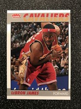 LEBRON JAMES 2007-08 Fleer 1987-88 RETRO CARD# 87R-66 CLEVELAND CAVALIERS