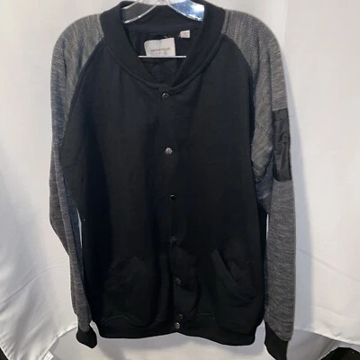 Paper Denim & Cloth Mens Jacket Coat Size XL Black Gray - Image 1 of 4