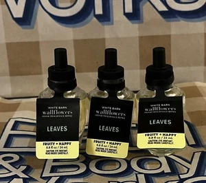 3er Pack Bath & Body Works LEAVES Raumduft Wandblumen Nachfüllpack - Bild 1 von 1