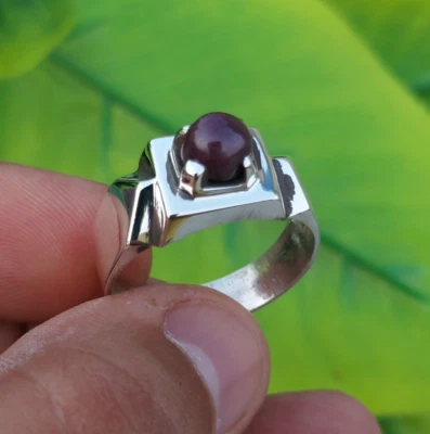 Natural Burma Ruby Stone 2.5 ct Ruby Stone Universal Ring Beautiful Gift Ring - Image 1 of 4