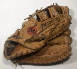 MacGregor MG60 Full Grain Steerhide Big Mac Baseball Glove Right Hand Throw - Picture 1 of 7
