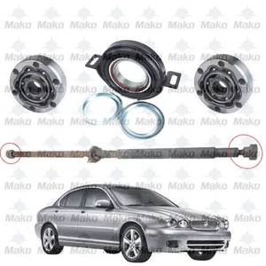 Kit de reparación de juntas CV y cojinetes centrales del eje de transmisión trasero adecuado para JAGUAR X-TYPE 30 Splin - Imagen 1 de 1