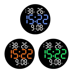 Modern LED Alarm Clock with Remote Control 10inch Display Screen Two Color - Picture 1 of 11