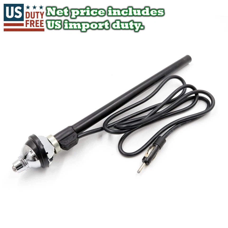 FOR 85-98' MAZDA B-SERIES B2000 B2500 B2600 BRAVO FIGHTER FENDER ANTENNA 1-PIECE - Изображение 1 из 4