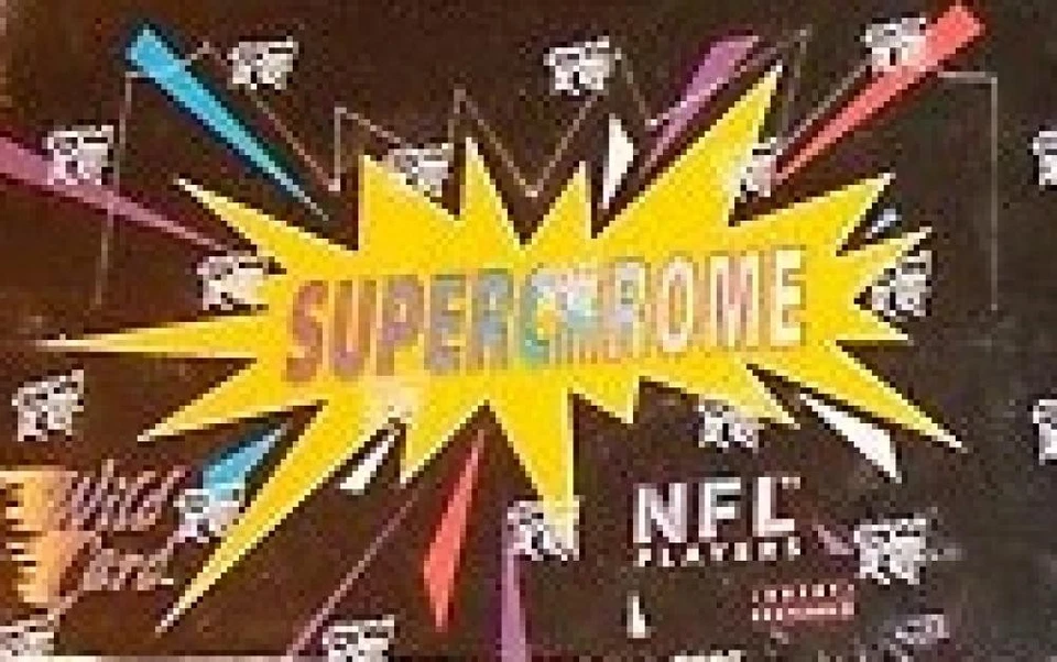 1993 Wild Card NFL Football Super Chrome Premium Hobby Preferred Pick From List - Image 1 of 1