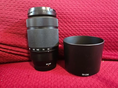 Fujifilm 16460771 XC 50-230mm F4.5-6.7 OIS II Lens - Black With Hood - Image 1 of 3