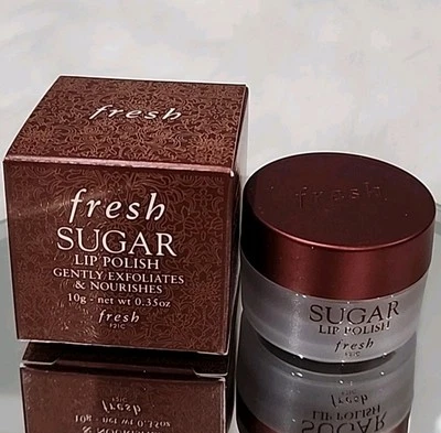FRESH Sugar Lip Polish Gently Exfoliates & Nourishes 0.35 oz/10 g NEW MSRP $21 - Image 1 of 4