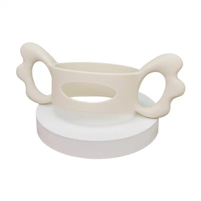 1xMango de biberón universal de silicona de cuello ancho para bebés Foto 1 de 4