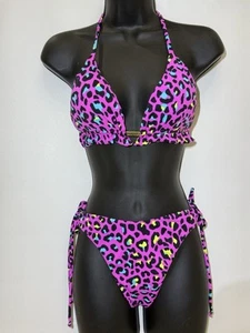 Brazilian two pieces bikini set.Triangle Top Woman Swimsuit Sexy Swimwear.beach - Picture 1 of 7