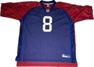 Vintage Sewn Reebok Houston Texans David Carr Jersey Size 2XL Blue Away - Picture 1 of 9