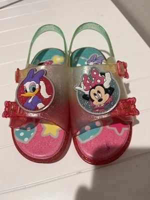 Sandalias de gelatina Disney Minnie Mouse/Daisy Duck niñas pequeñas-12 Foto 1 de 4