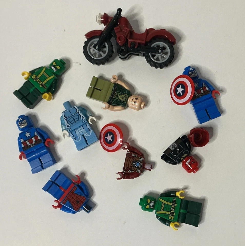 LEGO Marvel Minifigura Lote Piezas/Piezas, Superhéroes, Villanos ~ LEER DESCRIPCIÓN... Foto 1 de 4