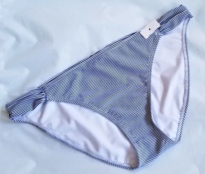 SO Traje de baño a rayas azul marino y blanco para mujer talla XL NUEVO Foto 1 de 4