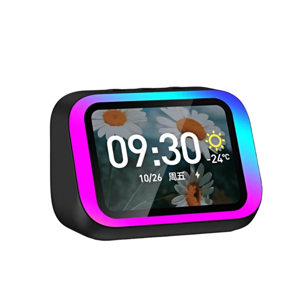 Horloge Bluetooth Intelligente Grand Écran avec Affichage de la Température9428 - Immagine 1 di 1