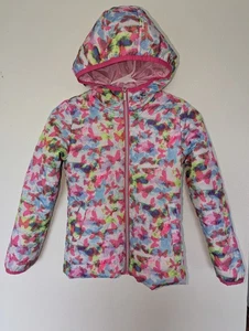 Limited Too Down Hooded Jacket Girls Size 7/8 - Picture 1 of 7