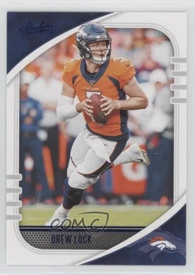 2020 Panini Absolute Blue Drew Lock #45 - Image 1 of 2