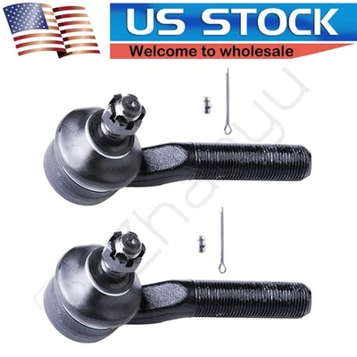 ECCPP 2Pcs Front Outer Tie Rod End Fits 1986-1997 Nissan D21 Pickup 2WD ES3052 Foto 1 de 4