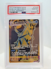 Pokemon TG29/TG30 Ice Rider Calyrex Vmax PSA 10 - Astral Radiance