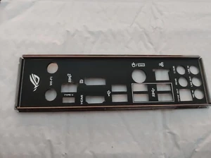 I/O IO Shield For ASUS Z270G gaming ORIGINAL Motherboards Backplate plate - Zdjęcie 1 z 1