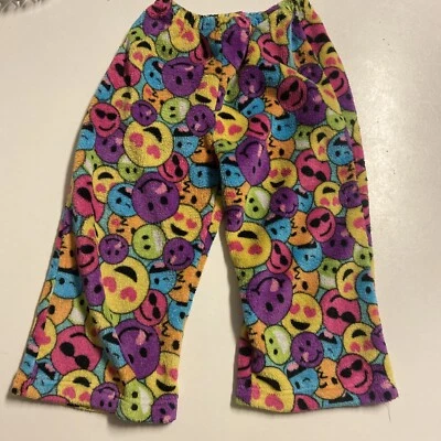Pantalones Fuzzies By Confetti Emoji Niños 5 Vellón Difuso Grueso Divertido Foto 1 de 4