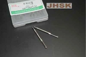 A set = 2pcs Hand taps 2.2mm x 0.45 Metric HSS Right hand Tap M2.2  tap - Picture 1 of 1