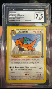 Pokemon Dragonite Black Star Promo WB CGC 7.5 Square Cut Error - No Charizard - Picture 1 of 1