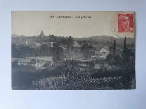 CPA 71 ISSY- L'EVEQUE - Vue Générale - Imagen 1 de 2