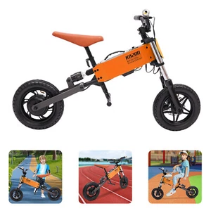 200W Elektrisches Balance Bike Kinder Balance-Fahrrad Orange 3 Geschwindigkeit - Bild 1 von 22