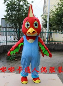 Chicken Mascot Costume Suit Cosplay Party Game Dress Outfit Halloween Adult - Picture 1 of 4