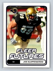 Fleer #151 2006 Joe Klopfenstein St. Louis Rams novato - Imagen 1 de 2