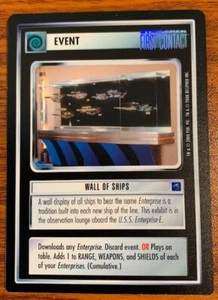 2000 Decipher Star Trek Reflections Wall of Ships Used Free Shipping - Picture 1 of 2