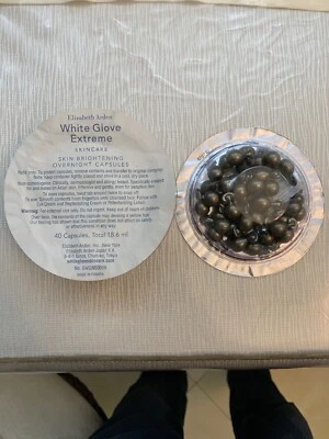 Guantes Elizabeth Arden Blancos Extreme Piel Iluminadora Durante la Noche (40 Cápsulas) Foto 1 de 3