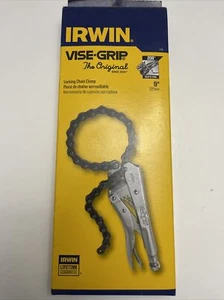 Irwin Schraubstockgriff, 9 Zoll Verriegelungskettenklemme - Bild 1 von 5