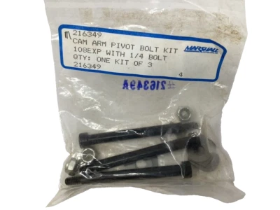 NOS Snowmobile Comet 216349 A Pivot Bolt Kit 108EXP w/ 1/4" Bolt - Image 1 of 3
