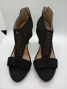 BCBGeneration High Heel Sandals Size 7.5 Black S022 - Picture 1 of 9