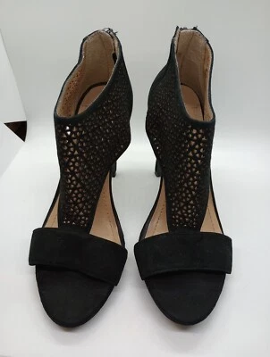 BCBGeneration 高跟鞋凉鞋 7.5 码黑色 S022 — 第 1/4 张图片