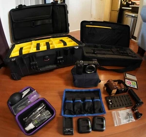 Sony Alpha A6300 Complete Bundle / Pelican 1510 Case / Devin Graham Stabilizer - Picture 1 of 12