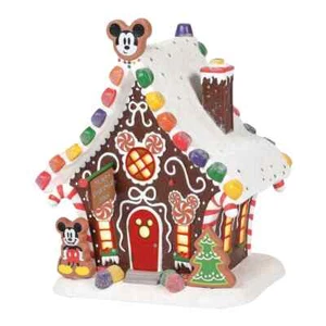 Dept 56 CASA PAN DI ZENZERO TOPOLINO DISDISNEY VILLAGE 6001317 NUOVO IN SCATOLA TOPOLINO - Foto 1 di 2