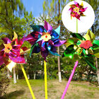 Moulin à vent couleur mixte chaude fleur unique plastique décoration cadeau jardin d'enfants