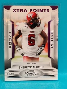 Playoff Prestige Sherrod Martin 2009 #198 Xtra Points púrpura 03/50 - casi nuevo- como nuevo - Imagen 1 de 4
