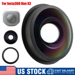 Objectif d'appareil photo de remplacement pour pièces de rechange Insta360 X3 accessoires NEUF - Photo 1 sur 9