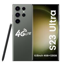 Unlocked S23 Ultra 4G+128GB 6800mAh Dual SIM Android Smartphone Mobile Phone
