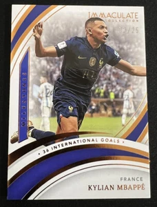 2022-2023 Panini Immaculate Kylian Mbappe MILESTONE 03/25 - Picture 1 of 3