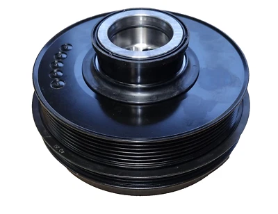 GENUINE E-PACE F-PACE CRANKSHAFT DAMPER JDE40021 (SEND REG IF UNSURE) - Image 1 of 2